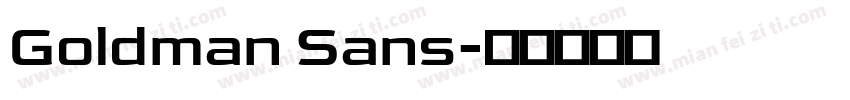 Goldman Sans字体转换